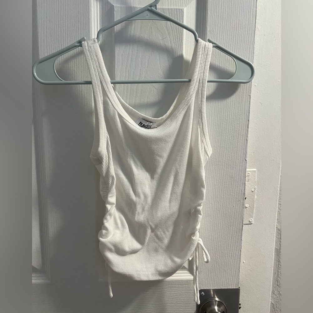 Princess Polly white tank. Size US 4.